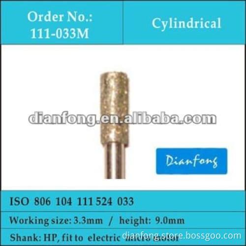 HP cylindrical shape medium grit diamond coating abrasive tools